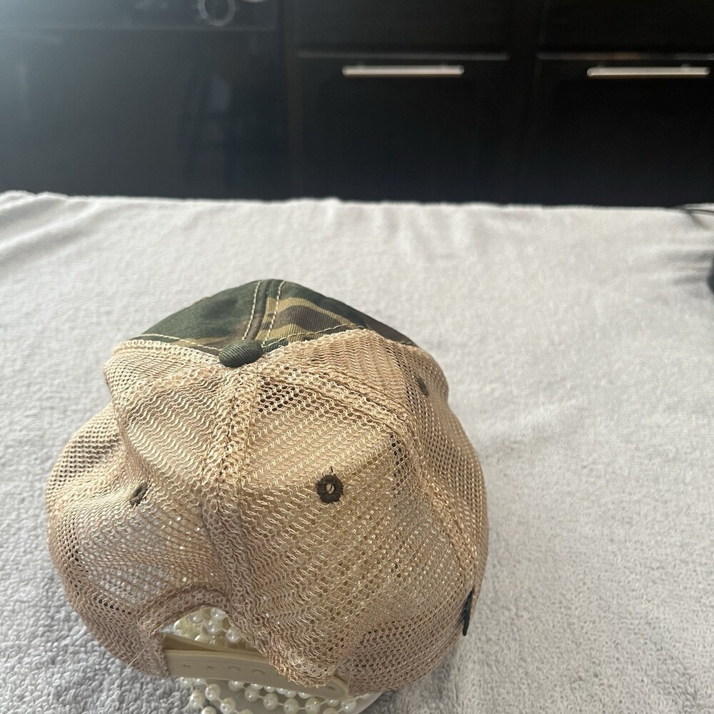 Vtg Legacy Clemson Tigers Camouflage Truck Mesh Hat Football Adjustable - Picture 5 of 7
